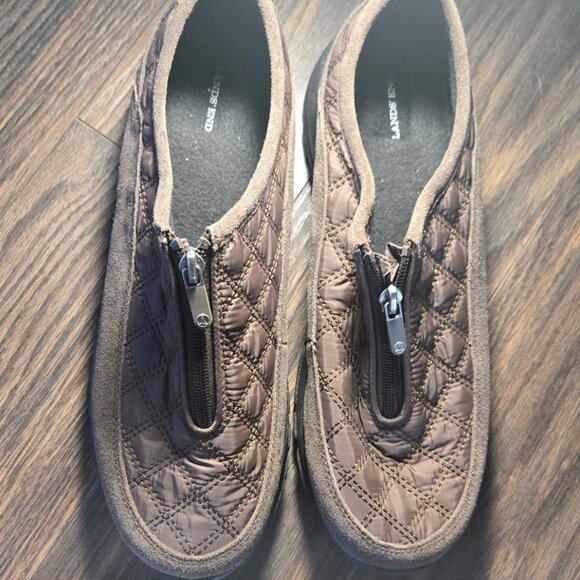 LANDS' END Women's All Weather Quilted Zip Slip-On/Espresso/NWOT/SIZE 11D - Picture 13 of 13